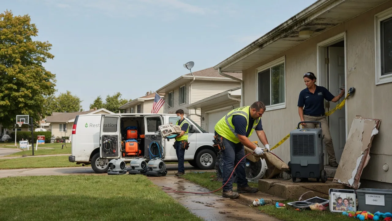 Water Damage Restoration in Iberia, OH near me